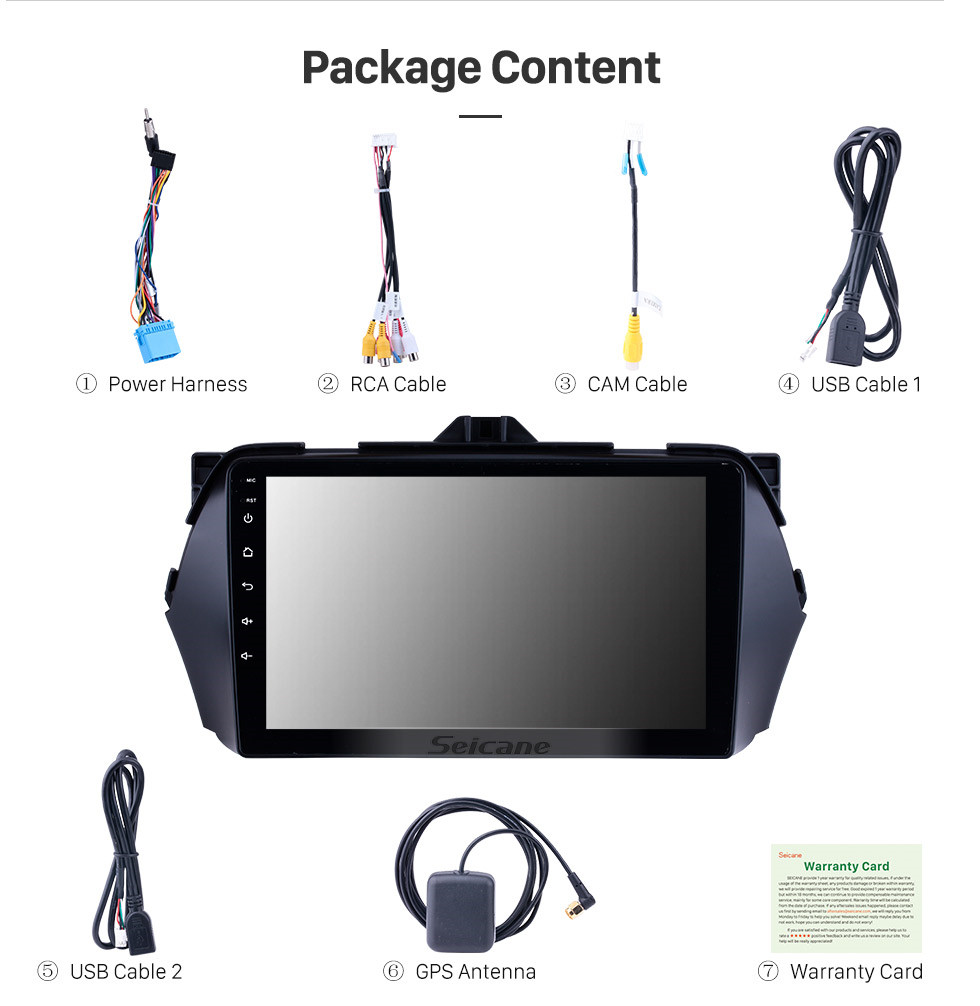 Seicane 9 Inch Android 8.1 HD touchscreen GPS Navigation System For 2016 Suzuki Alivio Bluetooth Radio Remote Control Seicane 9 Inch Android 8.1 HD touchscreen GPS Navigation System For 2016 Suzuki Alivio Bluetooth Radio Remote Control