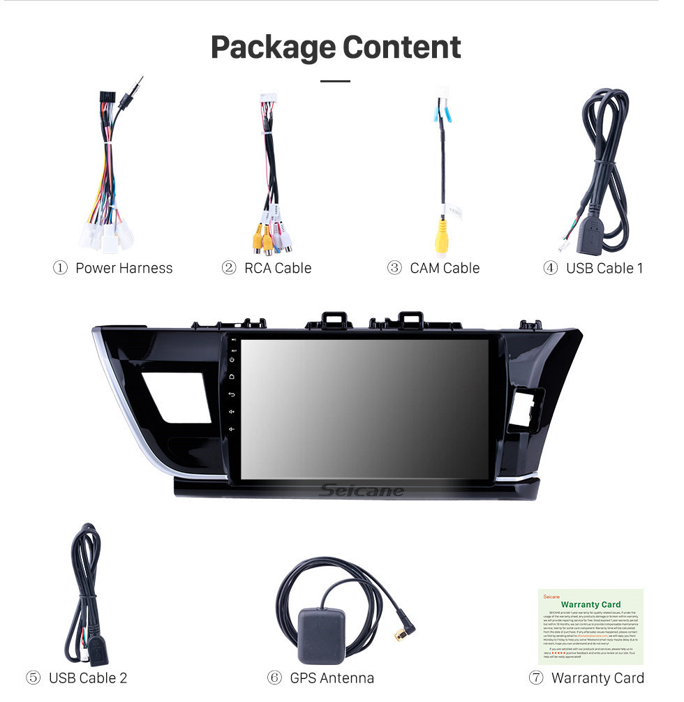 Seicane 10.1 Inch HD touchscreen Radio GPS Navigation System For 2014 Toyota Corolla RHD Bluetooth Support Steering Wheel Control Touch Screen 3G WiFi Carplay Seicane 10.1 Inch HD touchscreen Radio GPS Navigation System For 2014 Toyota Corolla RHD Bluetooth Support Steering Wheel Control Touch Screen 3G WiFi Carplay