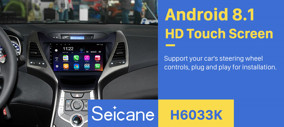 Seicane 9 Zoll 2014 2015 2016 Hyundai Elantra Autoradio GPS-Navigationssystem Bluetooth Touchscreen Auto Stereo TV Tuner Rückfahrkamera AUX IPOD MP3 Seicane 9 Zoll 2014 2015 2016 Hyundai Elantra Autoradio GPS-Navigationssystem Bluetooth Touchscreen Auto Stereo TV Tuner Rückfahrkamera AUX IPOD MP3