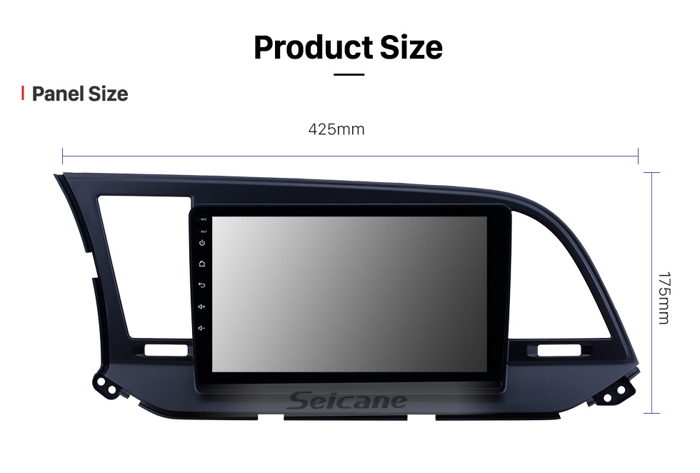 Seicane 9 inch HD Touchscreen Android 8.1 Radio GPS Navi head unit Replace for 2016 Hyundai Elantra Support USB WIFI Radio Bluetooth Mirror Link DVR OBD2 TPMS Aux Seicane 9 inch HD Touchscreen Android 8.1 Radio GPS Navi head unit Replace for 2016 Hyundai Elantra Support USB WIFI Radio Bluetooth Mirror Link DVR OBD2 TPMS Aux