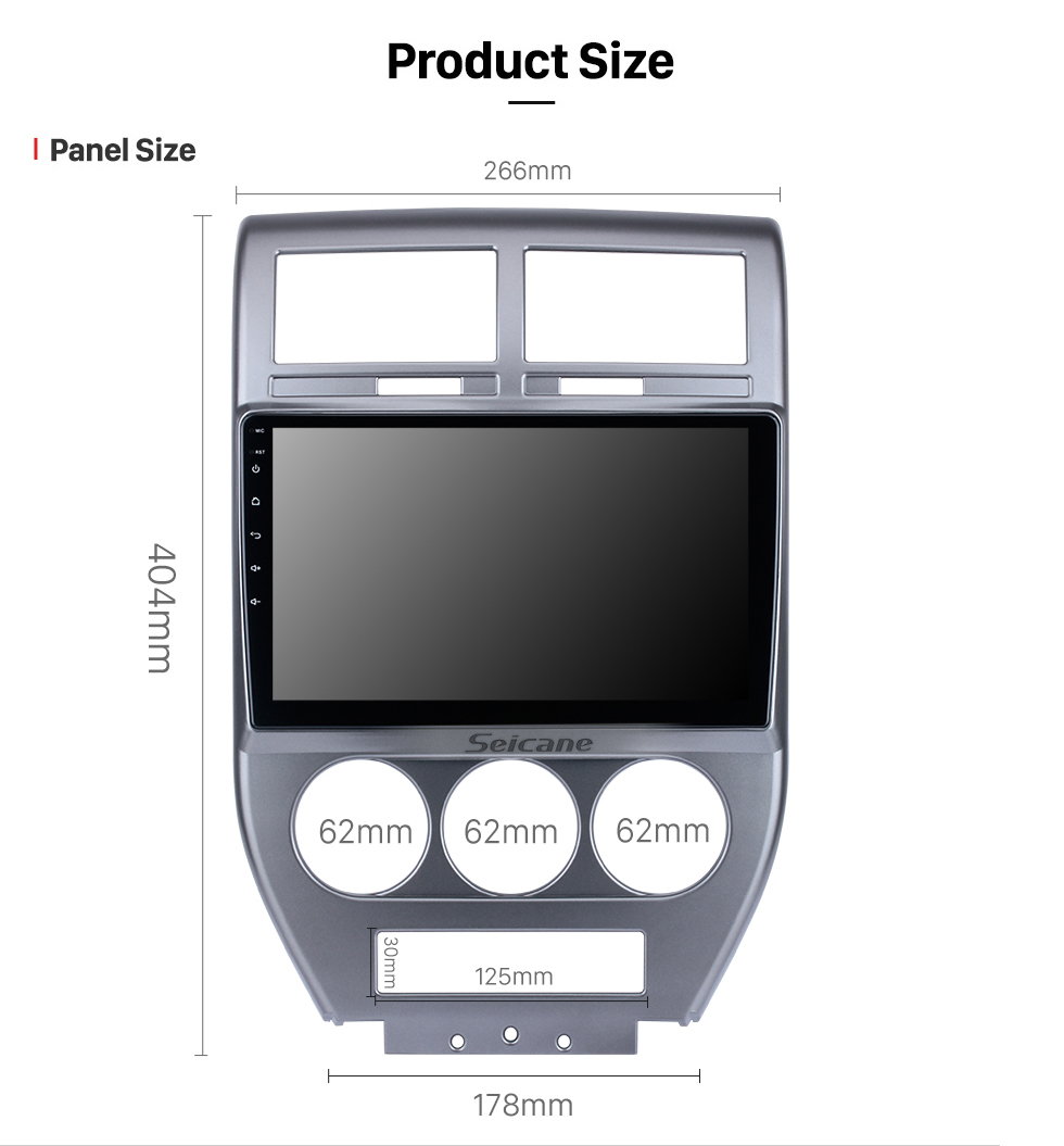 Seicane 9 pouces Android 10.0 pour 2014 Kia Soul Radio avec Bluetooth HD à écran tactile Système de navigation GPS supporté Carplay