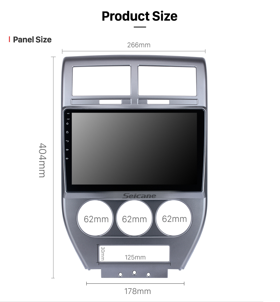 Seicane Android 10.0 de 9 pulgadas para 2014 Kia Soul Radio con sistema de navegación GPS con pantalla táctil Bluetooth HD compatible con Carplay