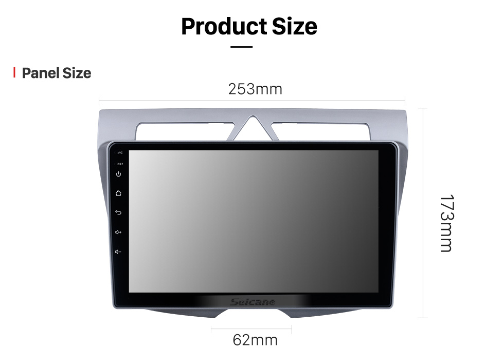 Seicane Android 10.0 HD Touchscreen 9 inch For 2008 KIA MORNING/NG/PICANTO Radio GPS Navigation System with Bluetooth support Carplay