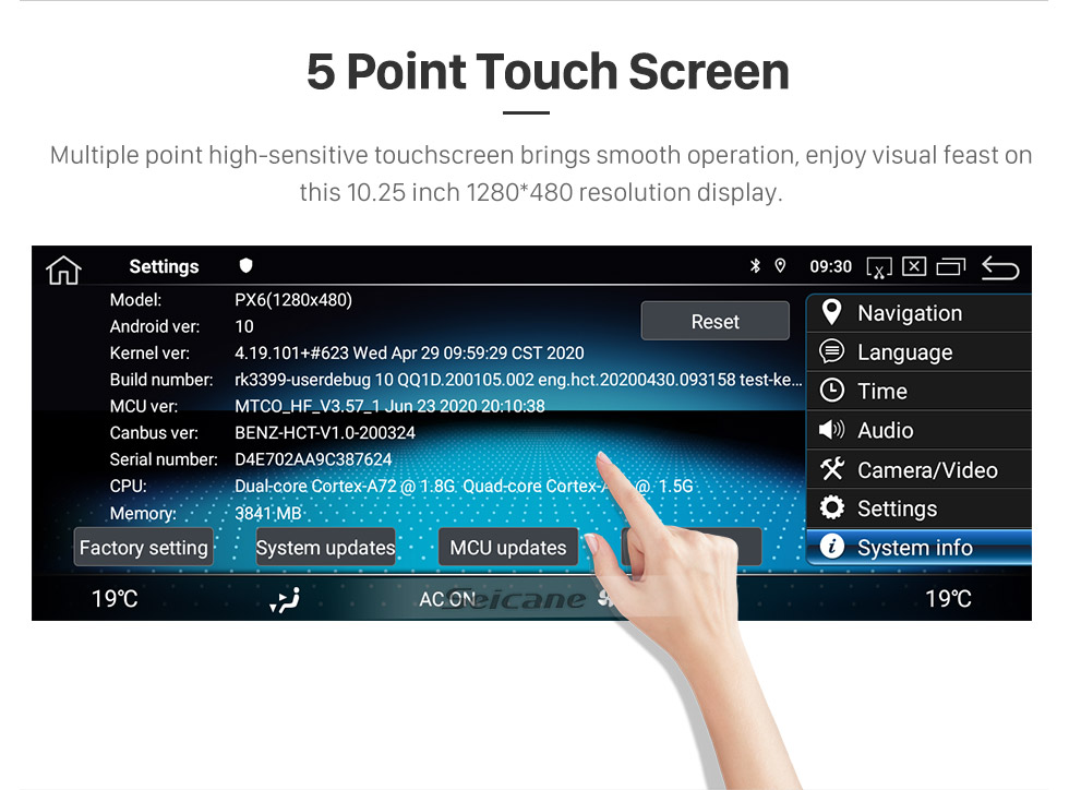 Seicane 10.25 inch Andriod 10.0 HD Touchsreen 2010-2015 Mercedes Benz E Class sedan Left-hand Driving W212 E180 E200 E260 E300 E320 E350 E400 E500 E550 E63AMG GPS Navigation System with Bluetooth support Carplay Seicane 10.25 inch Andriod 10.0 HD Touchsreen 2010-2015 Mercedes Benz E Class sedan Left-hand Driving W212 E180 E200 E260 E300 E320 E350 E400 E500 E550 E63AMG GPS Navigation System with Bluetooth support Carplay