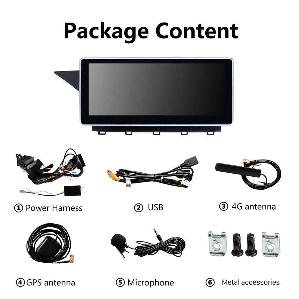 Seicane HD Touchscreen 10.25 inch Andriod 10.0 2009 2010 2011 2012 Mercedes Benz GLK car radio GPS Navigation System with Bluetooth support Carplay Seicane HD Touchscreen 10.25 inch Andriod 10.0 2009 2010 2011 2012 Mercedes Benz GLK car radio GPS Navigation System with Bluetooth support Carplay