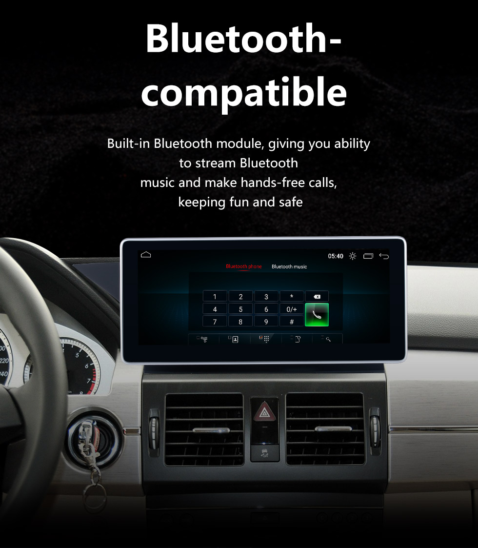 Seicane HD Touchscreen 10.25 inch Andriod 10.0 2009 2010 2011 2012 Mercedes Benz GLK car radio GPS Navigation System with Bluetooth support Carplay Seicane HD Touchscreen 10.25 inch Andriod 10.0 2009 2010 2011 2012 Mercedes Benz GLK car radio GPS Navigation System with Bluetooth support Carplay