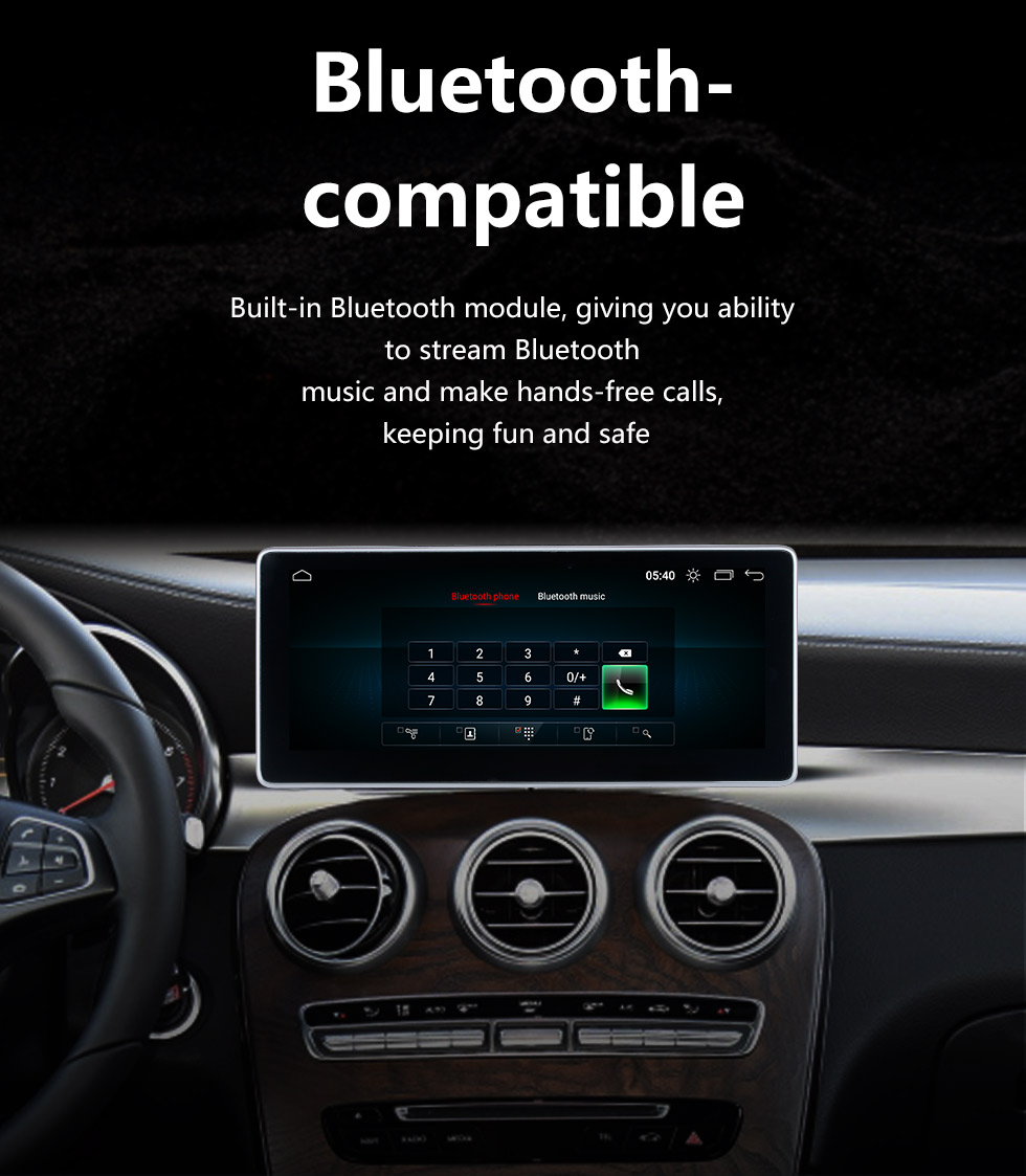 Seicane Andriod 10.0 HD Сенсорный экран 10,25 дюймов Mercedes Benz C GLC 2015-2019 GPS-навигатор с поддержкой Bluetooth Carplay Seicane Andriod 10.0 HD Сенсорный экран 10,25 дюймов Mercedes Benz C GLC 2015-2019 GPS-навигатор с поддержкой Bluetooth Carplay