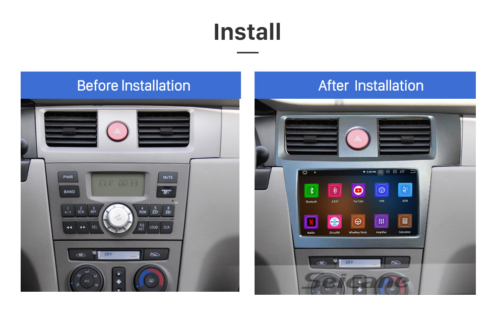 Seicane OEM 9 pouces Android 11.0 pour 1996-1999 HONDA CIVIC MANUAL AC) RHD Radio Système de navigation GPS avec écran tactile HD Prise en charge Bluetooth Carplay OBD2 DVR TPMS Seicane OEM 9 pouces Android 11.0 pour 1996-1999 HONDA CIVIC MANUAL AC) RHD Radio Système de navigation GPS avec écran tactile HD Prise en charge Bluetooth Carplay OBD2 DVR TPMS