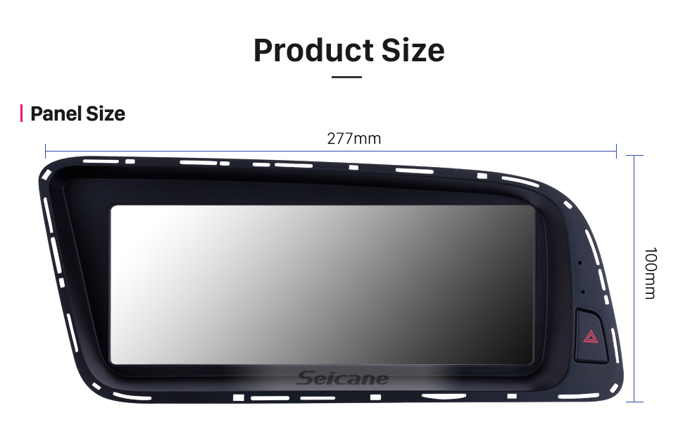 Seicane 8,8 Zoll Android 6.0 1280 * 480 Touchescreen Radio für 2009-2015 Audi Q5 GPS Navigation Upgrade Stereo FM / AM Bluetooth Musik Wifi Carplay USB Lenkradsteuerung Unterstützung DAB + Seicane 8,8 Zoll Android 6.0 1280 * 480 Touchescreen Radio für 2009-2015 Audi Q5 GPS Navigation Upgrade Stereo FM / AM Bluetooth Musik Wifi Carplay USB Lenkradsteuerung Unterstützung DAB +
