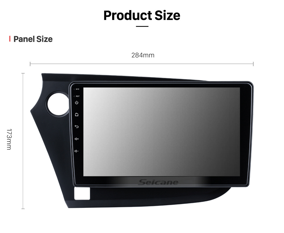 Seicane Andriod 11.0 HD Écran tactile 9 pouces 2009 Honda Insight Autoradio à conduite à gauche Système de navigation GPS avec prise en charge Bluetooth Carplay Seicane Andriod 11.0 HD Écran tactile 9 pouces 2009 Honda Insight Autoradio à conduite à gauche Système de navigation GPS avec prise en charge Bluetooth Carplay