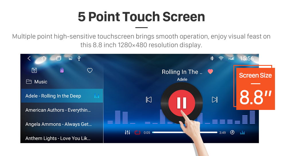 Seicane 8.8 inch Android 6.0 Audi A4L 2013 2014 2015 2016 head unit GPS navigation system with 3G Wifi Bluetooth TV Steering Wheel Control DVD player Seicane 8.8 inch Android 6.0 Audi A4L 2013 2014 2015 2016 head unit GPS navigation system with 3G Wifi Bluetooth TV Steering Wheel Control DVD player