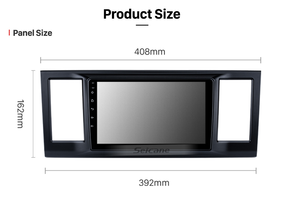 Seicane 9 polegada Android 10.0 Para Volkswagen Sharan Rádio Sistema de Navegação GPS Com HD Touchscreen Bluetooth suporte Carplay OBD2