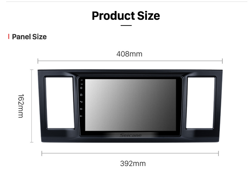 Seicane Android 11.0 Für 2015+ VW Volkswagen Galway Radio 9-Zoll-GPS-Navigationssystem mit Bluetooth HD Touchscreen Carplay unterstützt DSP