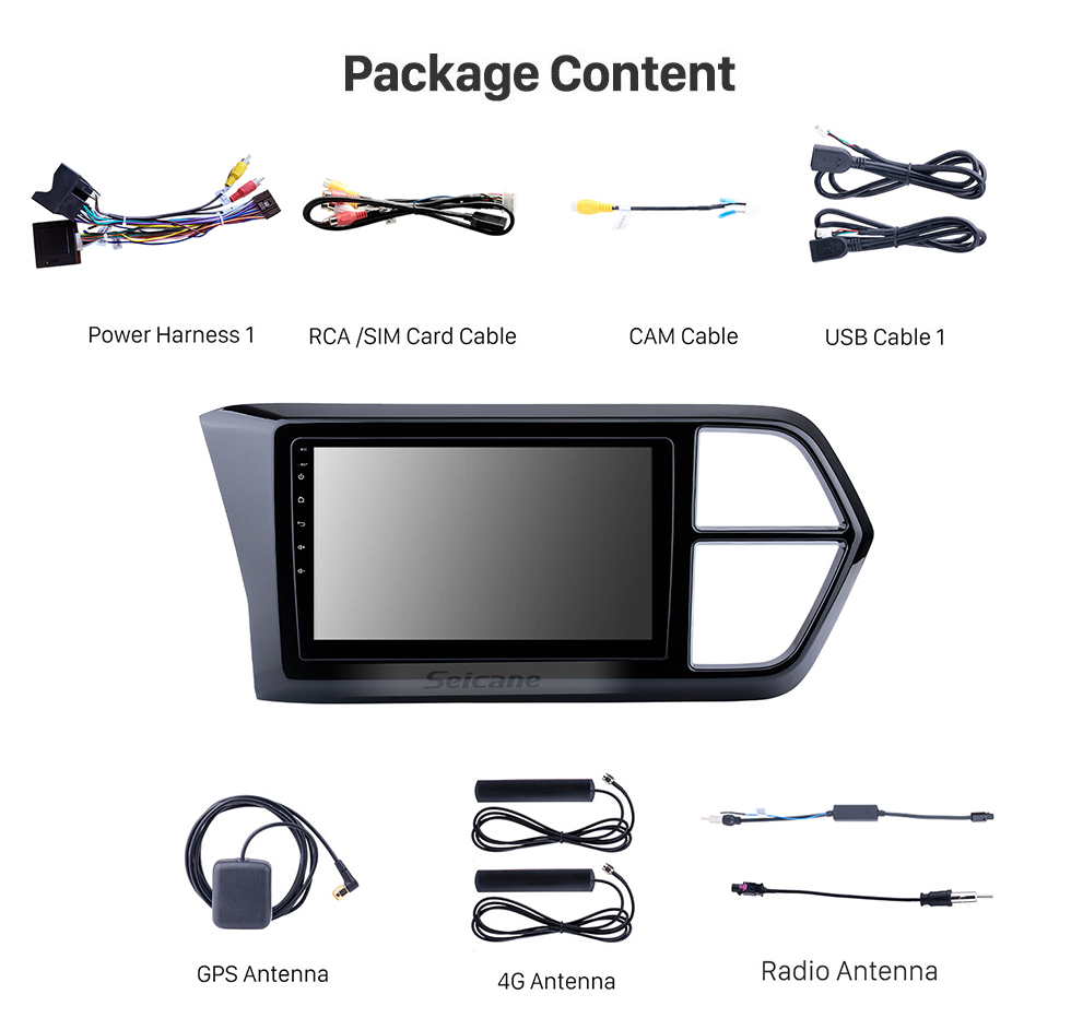 Seicane 2019+ VW Volkswagen Jetta VS3 LHD Android 12.0 HD Touchscreen 10,1 polegadas Navegação GPS Rádio Bluetooth USB Carplay suporte TV digital