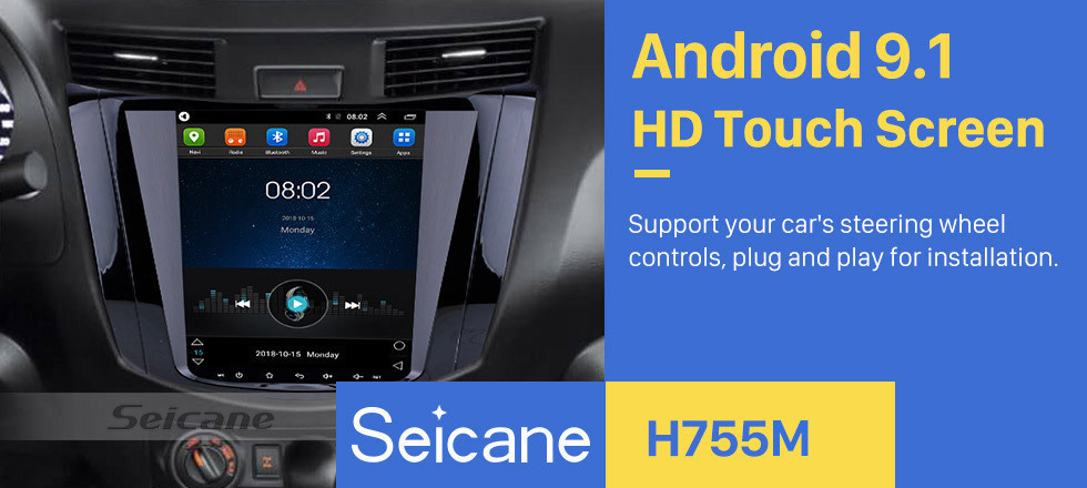 Seicane OEM HD Touchscreen 9.7 inch Android 9.1 Radio for 2018 Nissan NAVARA Terra with GPS Navi System Mirror link Bluetooth music WIFI support 3G OBD2 DVR SWC Seicane OEM HD Touchscreen 9.7 inch Android 9.1 Radio for 2018 Nissan NAVARA Terra with GPS Navi System Mirror link Bluetooth music WIFI support 3G OBD2 DVR SWC