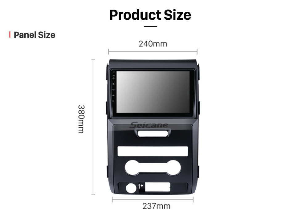Seicane Popular 9 Inch Car Stereo for 2009 2010 2011 2012 Ford F150 Raptor LHD Hign Version with Bluetooth HD Touchscreen GPS Navigation support Carplay DAB+ OBD2 Rear View Camera Seicane Popular 9 Inch Car Stereo for 2009 2010 2011 2012 Ford F150 Raptor LHD Hign Version with Bluetooth HD Touchscreen GPS Navigation support Carplay DAB+ OBD2 Rear View Camera