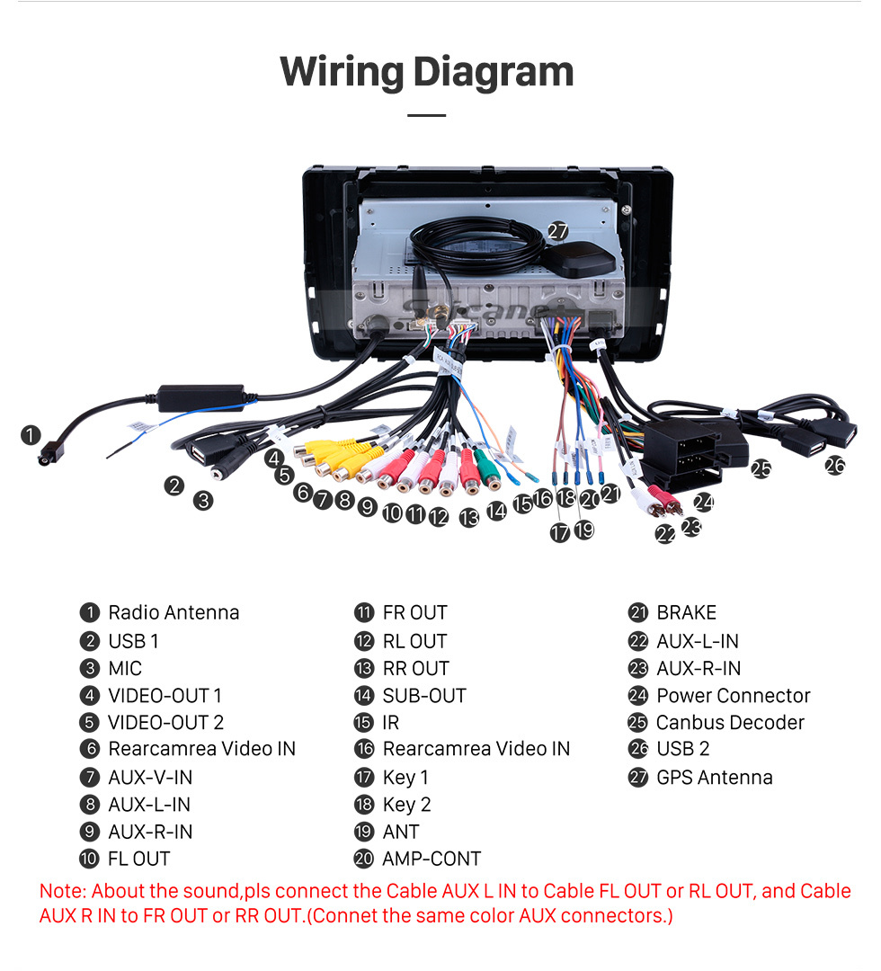 Seicane Ecrã táctil HD de 9 polegadas Android 11.0 para rádio automóvel VW Variant 2020 VW com sistema de navegação GPS Bluetooth Carplay