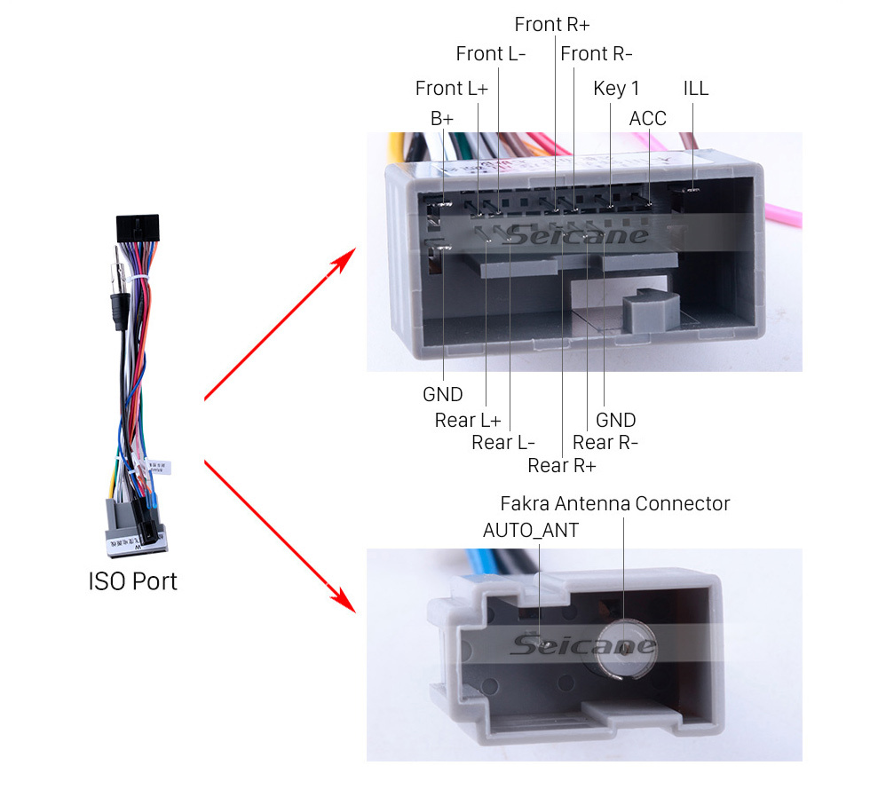 Seicane OEM Android 11.0 for2001 2002 2003 2004 Radio Stream Honda avec Bluetooth 9 pouces HD à écran tactile Système de navigation GPS Carplay support DSP