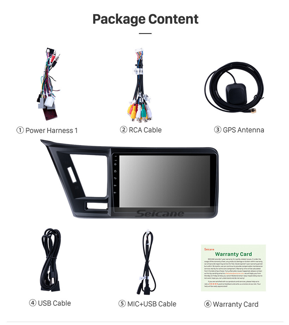 Seicane Android 11.0 for 2014 2015 2016 2017 HONDA SPIRIOR LHD Radio with Bluetooth 9 inch HD Touchscreen GPS Navigation System Carplay support DSP Seicane Android 11.0 for 2014 2015 2016 2017 HONDA SPIRIOR LHD Radio with Bluetooth 9 inch HD Touchscreen GPS Navigation System Carplay support DSP