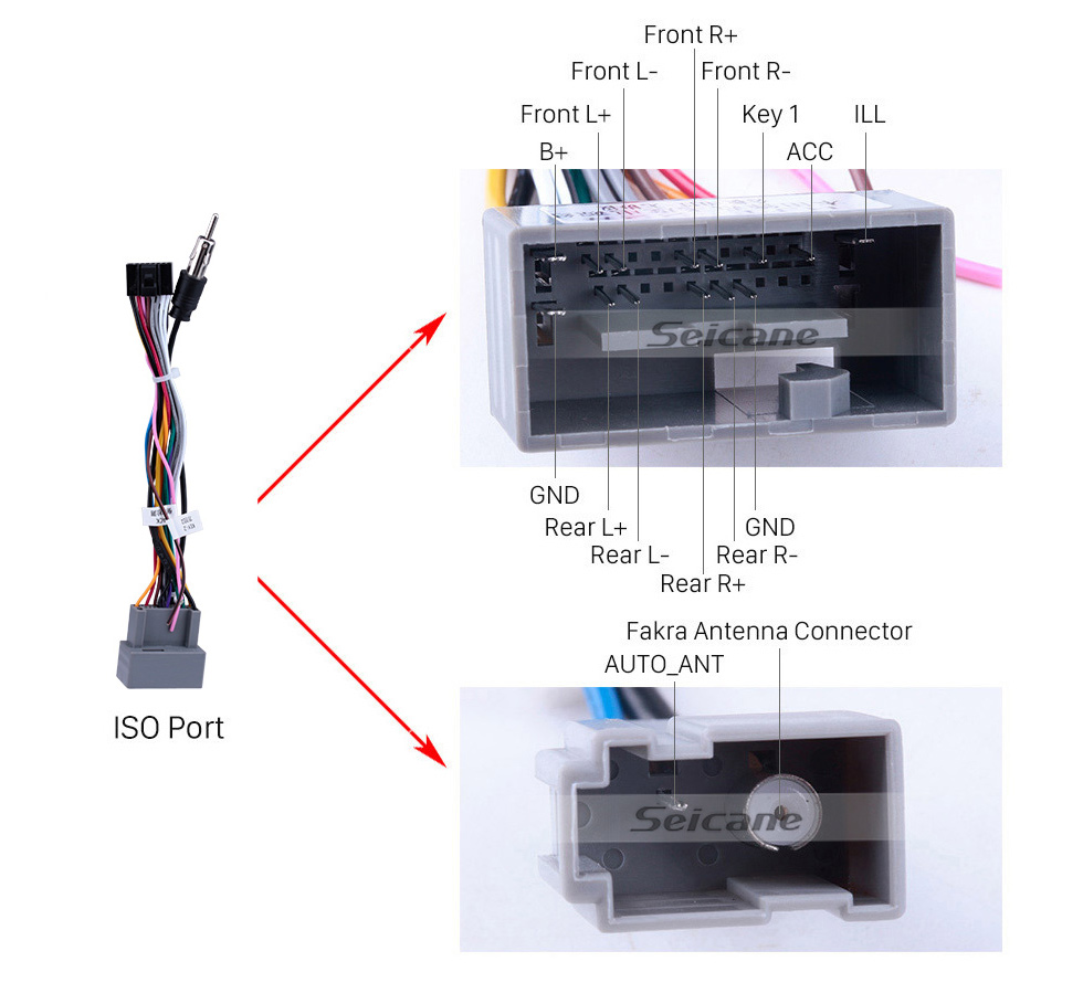 Seicane Para 2001-2004 Honda Stream Radio Android 10.0 HD Touchscreen Sistema de navegação GPS de 9 polegadas com WIFI Bluetooth compatível com Carplay DVR