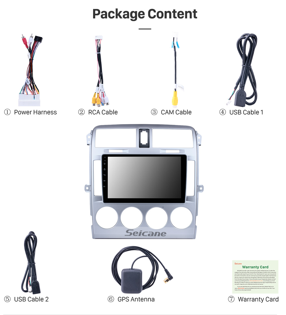 Seicane HD Touchscreen de 9 polegadas para 2014 2015 2016-2019 Kia Carnival / Sedona Radio Android 10.0 Sistema de Navegação GPS com suporte Bluetooth Carplay Seicane HD Touchscreen de 9 polegadas para 2014 2015 2016-2019 Kia Carnival / Sedona Radio Android 10.0 Sistema de Navegação GPS com suporte Bluetooth Carplay