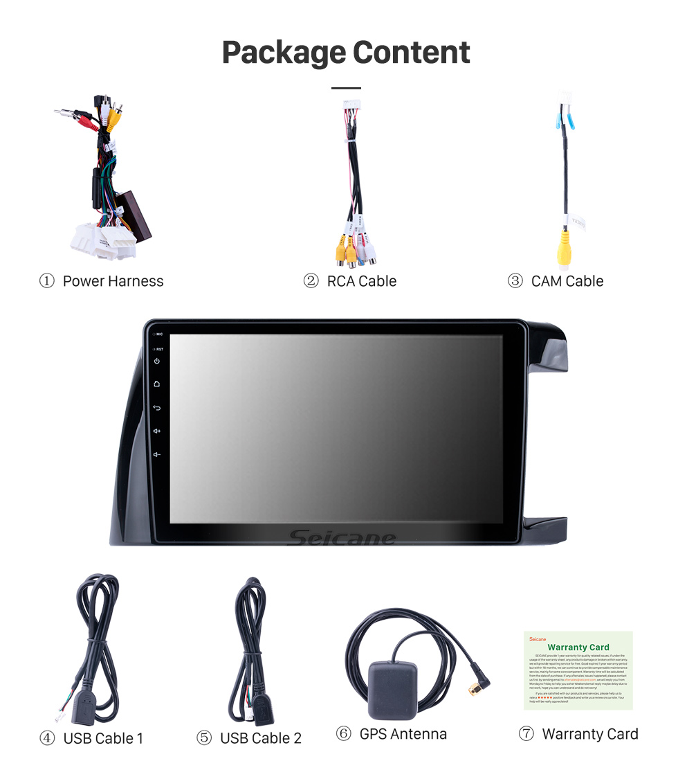 Seicane 10.1 inch Full Touchscreen 2003 Toyota WISH RHD Android 10.0 GPS Navigation System With Radio Rearview Camera 3G WiFi Bluetooth Mirror Link OBD2 DVR Steering wheel control Seicane 10.1 inch Full Touchscreen 2003 Toyota WISH RHD Android 10.0 GPS Navigation System With Radio Rearview Camera 3G WiFi Bluetooth Mirror Link OBD2 DVR Steering wheel control