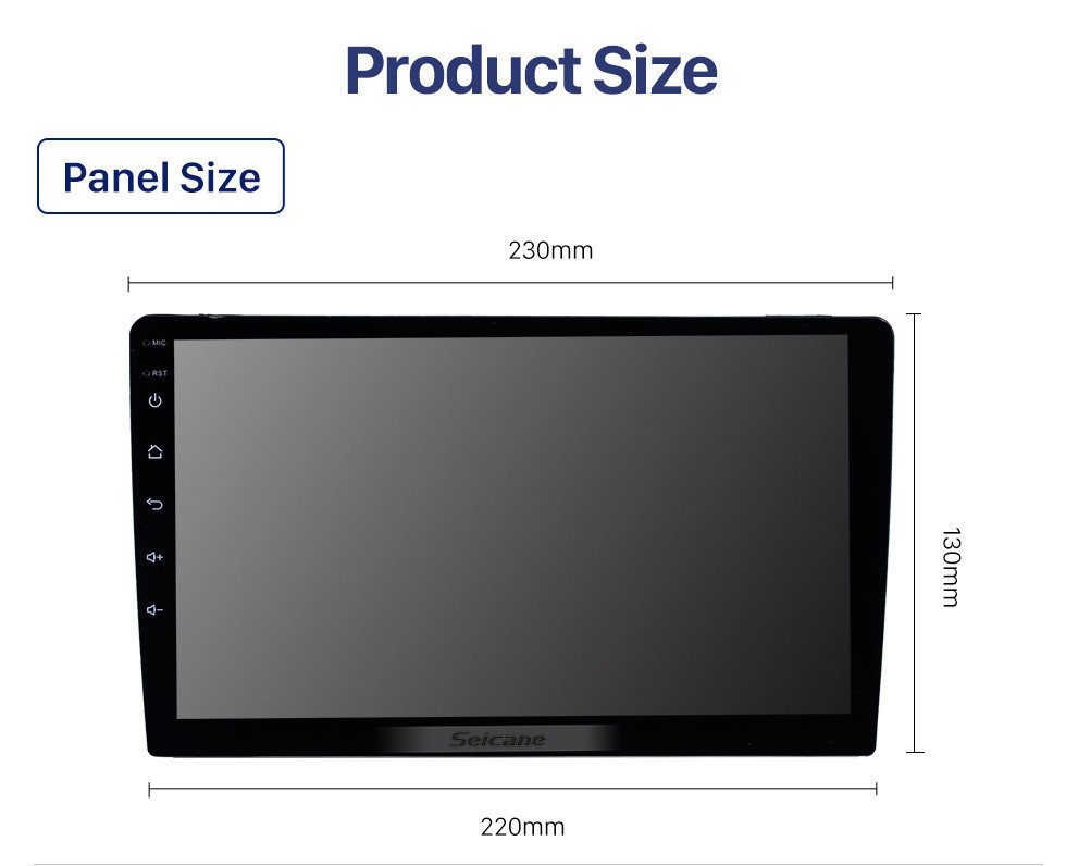 Seicane 9 inch 1 Din Universal Android 10.0 HD 1024*600 Touch Screen Radio GPS Navigation system Bluetooth Music WIFI Audio Steering Wheel Control Seicane 9 inch 1 Din Universal Android 10.0 HD 1024*600 Touch Screen Radio GPS Navigation system Bluetooth Music WIFI Audio Steering Wheel Control