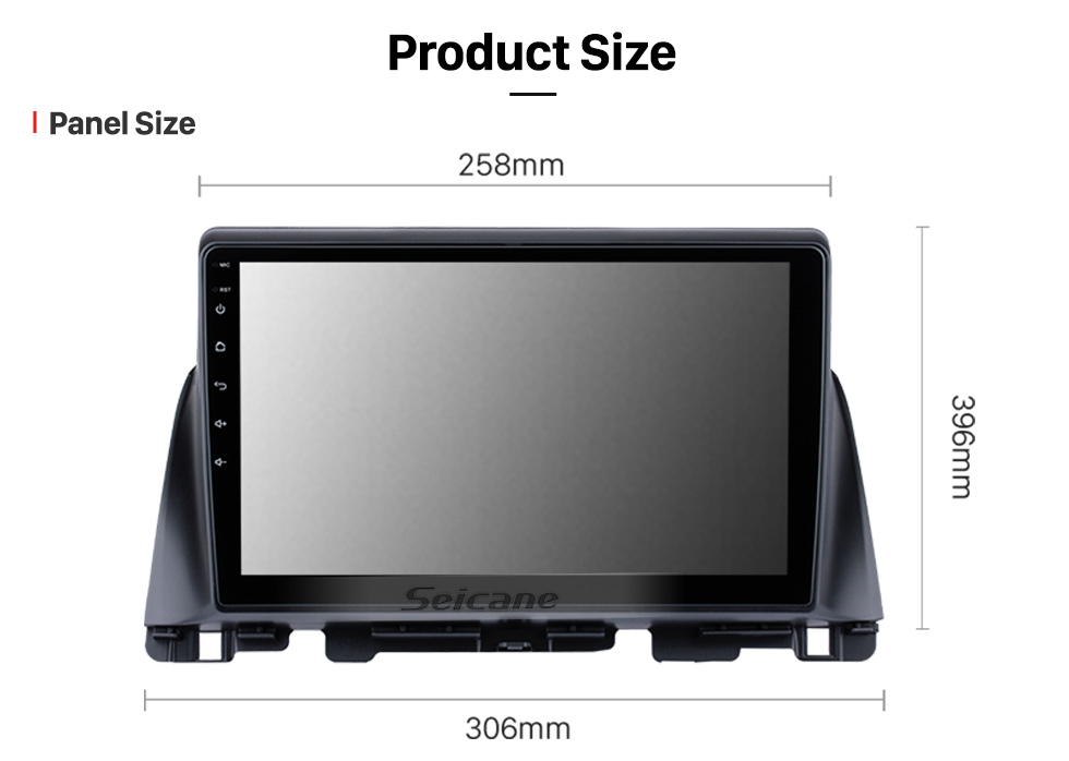 Seicane Android 10.0 HD Touchscreen de 9 polegadas para 2002 2003 2004 2005 2006 Kia Camival Rádio Sistema de navegação GPS com suporte para Bluetooth Carplay