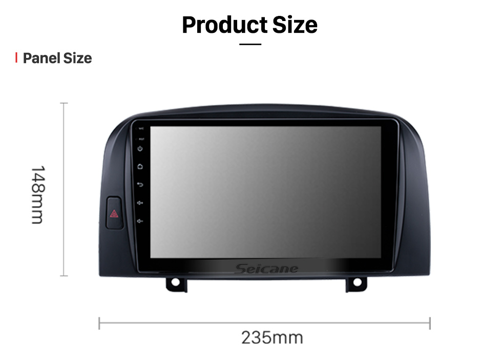 Seicane Pour 2006 Hyundai Sonata 2004-2008 Hyundai Nf Yu Xiang Radio 9 pouces Android 13.0 HD Système de navigation GPS à écran tactile avec prise en charge Bluetooth Carplay OBD2 Seicane Pour 2006 Hyundai Sonata 2004-2008 Hyundai Nf Yu Xiang Radio 9 pouces Android 13.0 HD Système de navigation GPS à écran tactile avec prise en charge Bluetooth Carplay OBD2