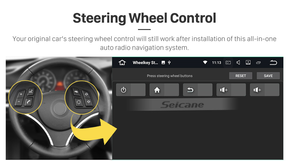 Seicane For Mercedes Benz CLK W209 2006-2012 Benz CLS W219 2004-2008 Radio Android 13.0 HD Touchscreen 8 inch with AUX Bluetooth GPS Navigation System Carplay support 1080P Video Seicane For Mercedes Benz CLK W209 2006-2012 Benz CLS W219 2004-2008 Radio Android 13.0 HD Touchscreen 8 inch with AUX Bluetooth GPS Navigation System Carplay support 1080P Video