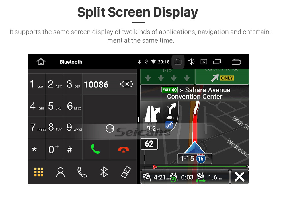 Seicane Для Mercedes Benz CLK W209 2006-2012 Benz CLS W219 2004-2008 Радио Android 12.0 HD Сенсорный экран 8 дюймов с AUX Bluetooth GPS-навигационная система Поддержка Carplay 1080P Video