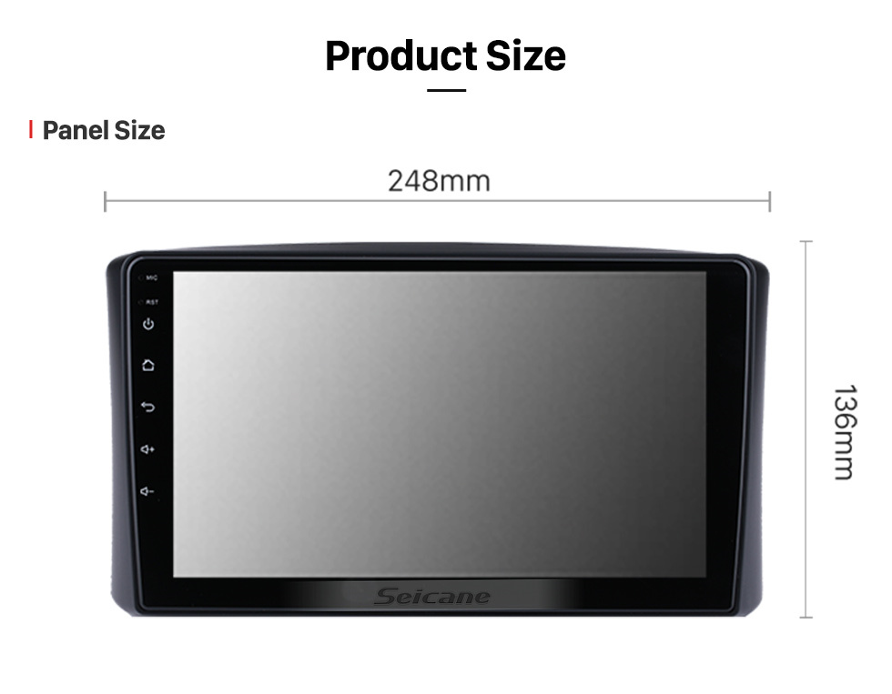 Seicane Android 13.0 Para LEXUS LX-470 1998-2002 TOYOTA LC-100 1998-2003 Rádio 9 polegadas Sistema de navegação GPS com Bluetooth HD Touchscreen Carplay suporte SWC