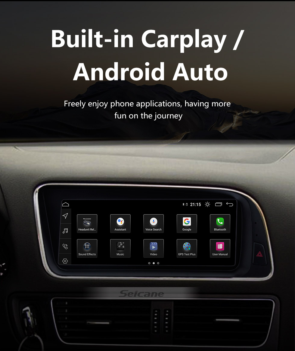 Seicane 8.8 inch Android 10.0 HD Touchescreen Radio for 2013-2015 AUDI Q5 LHD Low Version GPS Navigation Upgrade Stereo Wifi Carplay USB Steering Wheel Control support DAB+ Seicane 8.8 inch Android 10.0 HD Touchescreen Radio for 2013-2015 AUDI Q5 LHD Low Version GPS Navigation Upgrade Stereo Wifi Carplay USB Steering Wheel Control support DAB+