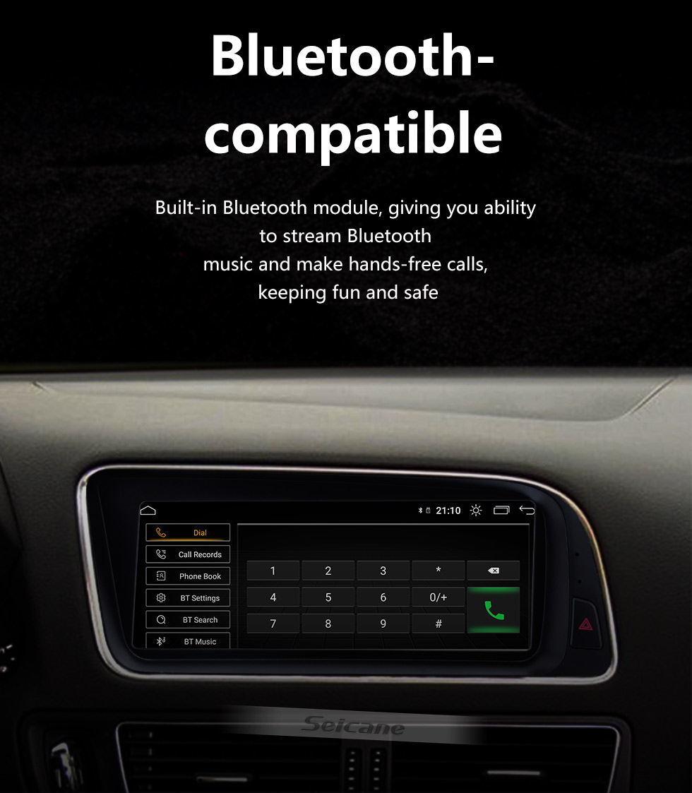 Seicane 8.8 inch Android 10.0 HD Touchescreen Radio for 2013-2015 AUDI Q5 LHD Low Version GPS Navigation Upgrade Stereo Wifi Carplay USB Steering Wheel Control support DAB+ Seicane 8.8 inch Android 10.0 HD Touchescreen Radio for 2013-2015 AUDI Q5 LHD Low Version GPS Navigation Upgrade Stereo Wifi Carplay USB Steering Wheel Control support DAB+
