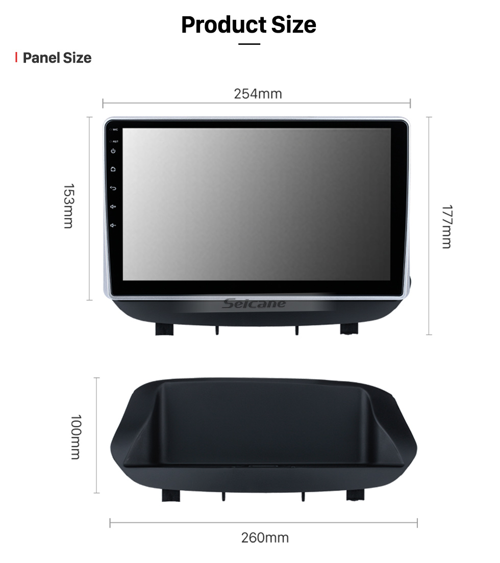 Seicane 10,1-дюймовый Android 10.0 для 2017 Chevrolet Captiva Radio GPS навигационная система с сенсорным экраном HD Поддержка Bluetooth Carplay OBD2