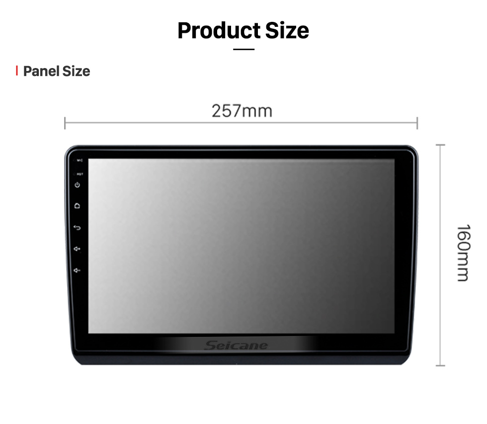 Seicane Android 10.0 para 2018 Honda Elysion Radio Sistema de navegación GPS de 9 pulgadas Bluetooth HD Pantalla táctil Soporte Carplay Cámara trasera Seicane Android 10.0 para 2018 Honda Elysion Radio Sistema de navegación GPS de 9 pulgadas Bluetooth HD Pantalla táctil Soporte Carplay Cámara trasera