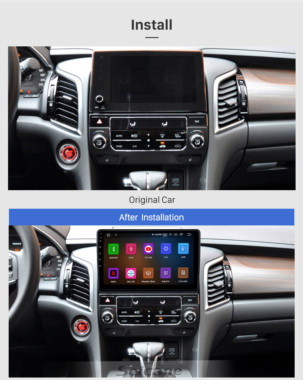 Seicane Android 10.0 para 2018 Honda Elysion Radio Sistema de navegación GPS de 9 pulgadas Bluetooth HD Pantalla táctil Soporte Carplay Cámara trasera Seicane Android 10.0 para 2018 Honda Elysion Radio Sistema de navegación GPS de 9 pulgadas Bluetooth HD Pantalla táctil Soporte Carplay Cámara trasera