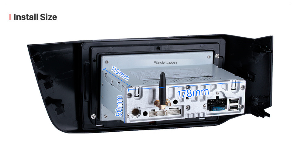 Seicane Andriod 11.0 HD Pantalla táctil 9 pulgadas 2019 Changan CS15 LHD Sistema de navegación GPS para automóvil con soporte Bluetooth Carplay DAB +
