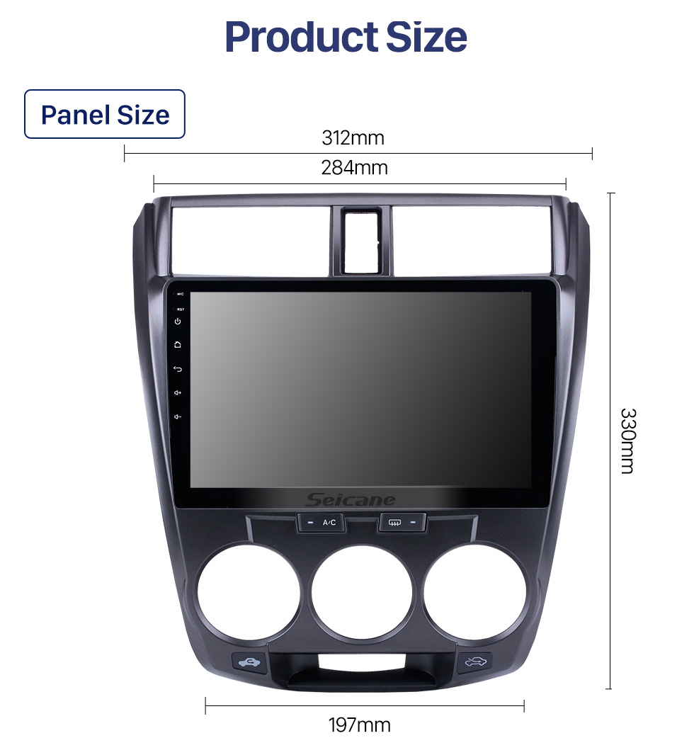 Seicane 10.1 inch Android 10.0 car radio DVD Player GPS navigation System for 2008-2013 HONDA CITY with Touch Screen Bluetooth Music OBD2 4G WiFi AUX Steering Wheel Control Backup Camera Seicane 10.1 inch Android 10.0 car radio DVD Player GPS navigation System for 2008-2013 HONDA CITY with Touch Screen Bluetooth Music OBD2 4G WiFi AUX Steering Wheel Control Backup Camera