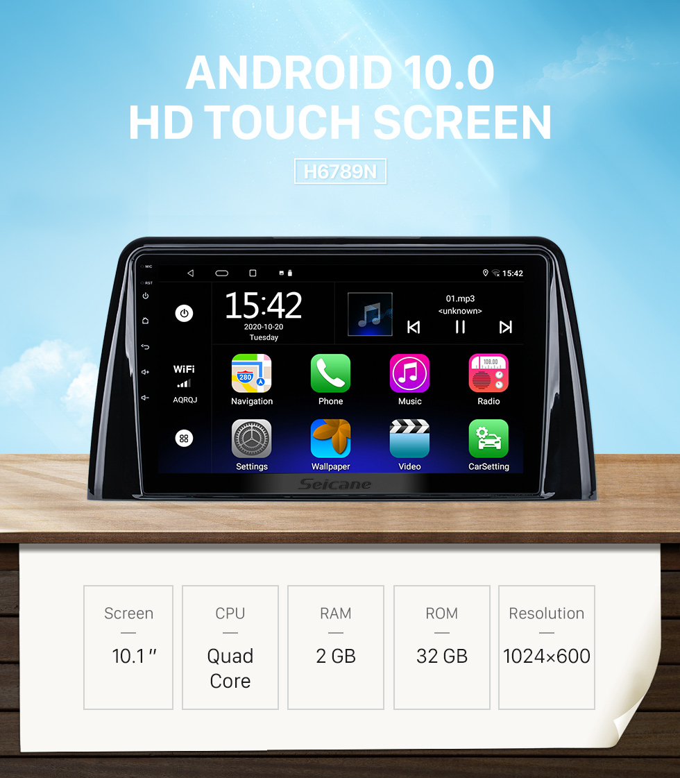 Seicane Pantalla táctil HD de 9 pulgadas para 2018 Honda Elysion Radio Android 10.0 Sistema de navegación GPS con soporte Bluetooth Carplay Seicane Pantalla táctil HD de 9 pulgadas para 2018 Honda Elysion Radio Android 10.0 Sistema de navegación GPS con soporte Bluetooth Carplay