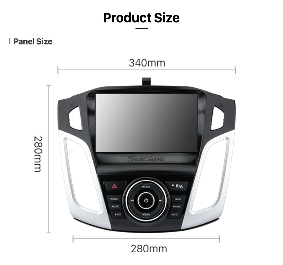 Seicane 9 inch Android 11.0 For Ford Focus 2012-2018 Radio GPS Navigation System with HD Touchscreen Bluetooth Carplay support OBD2 Seicane 9 inch Android 11.0 For Ford Focus 2012-2018 Radio GPS Navigation System with HD Touchscreen Bluetooth Carplay support OBD2