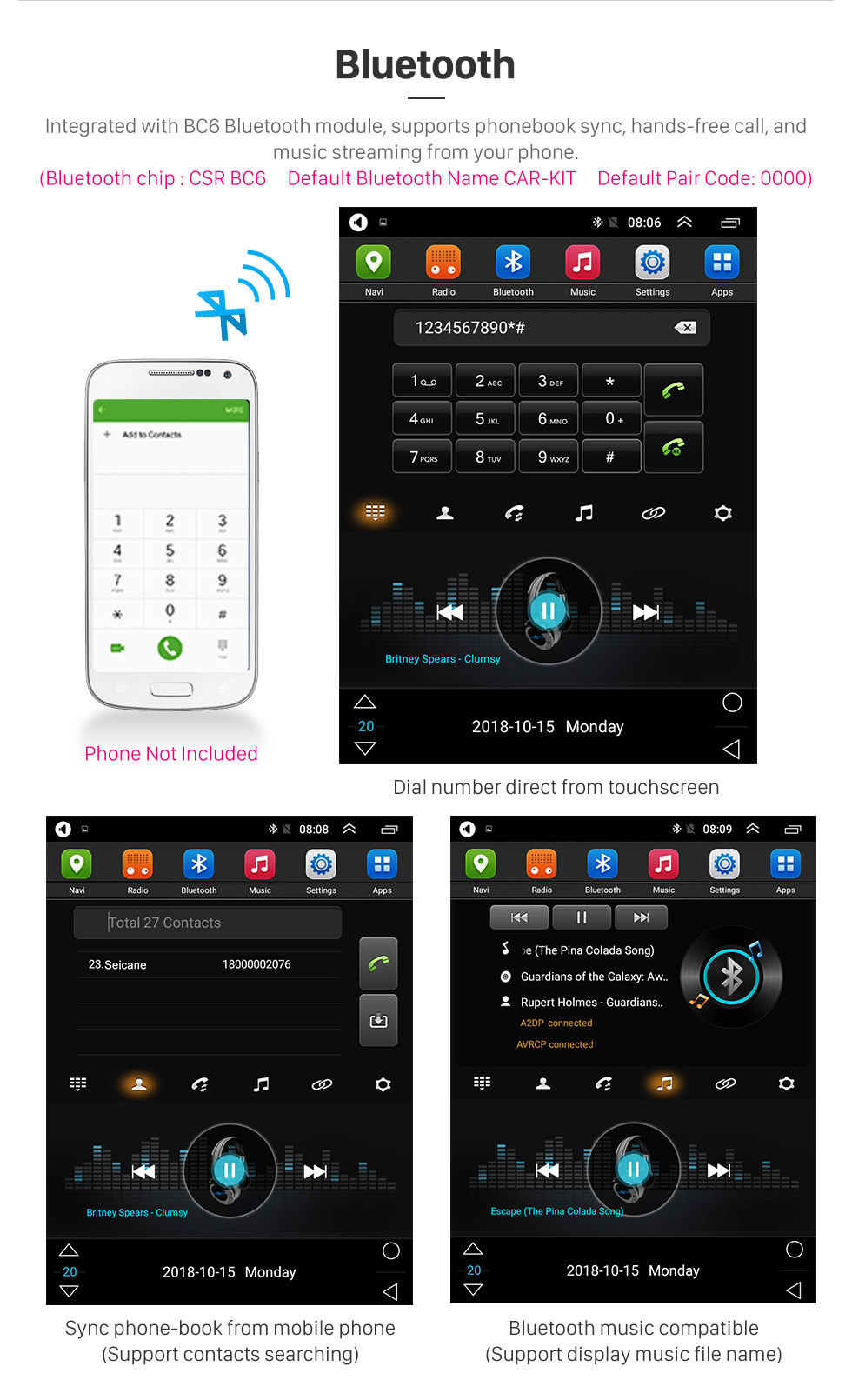Seicane Aftermarket 9,7 Zoll Android 9.1 Radio für 2010-2014 Subaru Outback GPS Navigation HD Touchscreen Stereo Bluetooth USB USB MP4 Musik Mirror Link SWC 4G WIFI Seicane Aftermarket 9,7 Zoll Android 9.1 Radio für 2010-2014 Subaru Outback GPS Navigation HD Touchscreen Stereo Bluetooth USB USB MP4 Musik Mirror Link SWC 4G WIFI