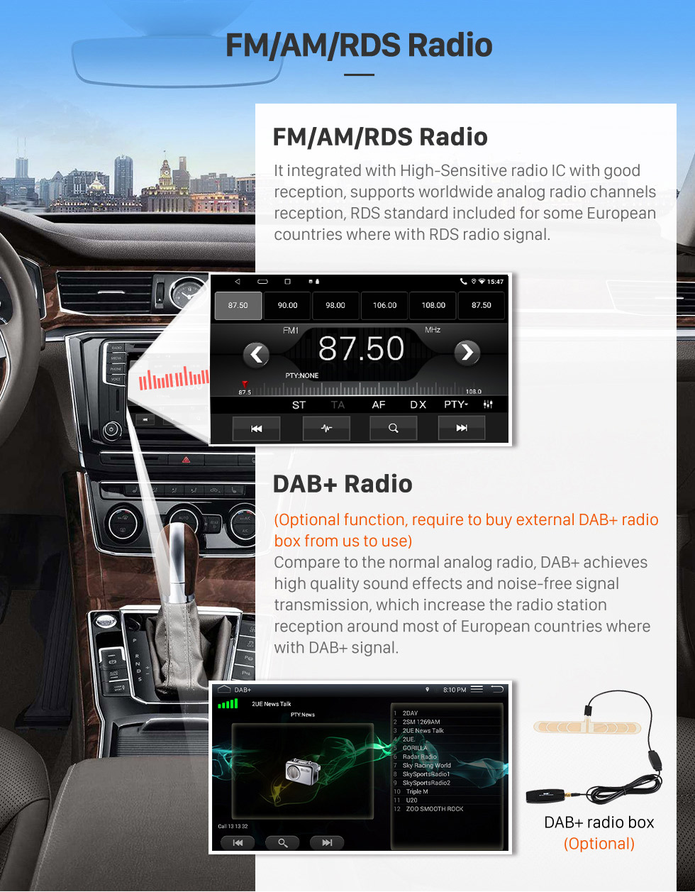 Seicane Android 10.0 für TOYOTA YARIS universelles 7-Zoll-HD-Touchscreen-Radio GPS-Navigationssystem unterstützt Bluetooth Carplay OBD2 DVR WiFi-Lenkradsteuerung Seicane Android 10.0 für TOYOTA YARIS universelles 7-Zoll-HD-Touchscreen-Radio GPS-Navigationssystem unterstützt Bluetooth Carplay OBD2 DVR WiFi-Lenkradsteuerung