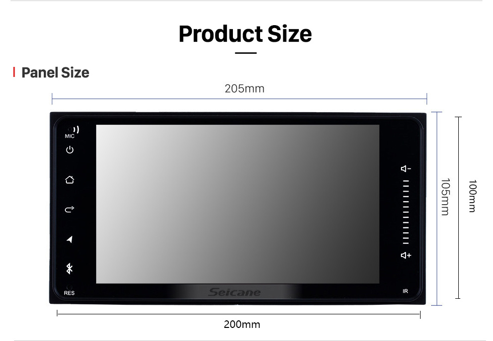 Seicane Android 10.0 für TOYOTA YARIS universelles 7-Zoll-HD-Touchscreen-Radio GPS-Navigationssystem unterstützt Bluetooth Carplay OBD2 DVR WiFi-Lenkradsteuerung Seicane Android 10.0 für TOYOTA YARIS universelles 7-Zoll-HD-Touchscreen-Radio GPS-Navigationssystem unterstützt Bluetooth Carplay OBD2 DVR WiFi-Lenkradsteuerung