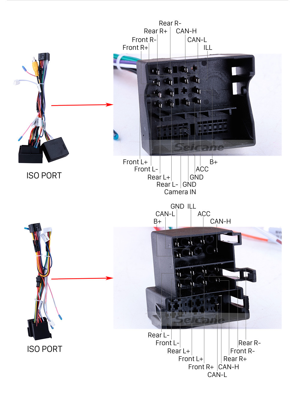 Seicane 9 pouces Android 8.1 HD 1024 * 600 Radio à écran tactile pour VW Volkswagen Universal SKODA Siège avec navigation GPS WIFI Bluetooth Musique Lien Lien miroir Commande au volant Vidéo 1080p