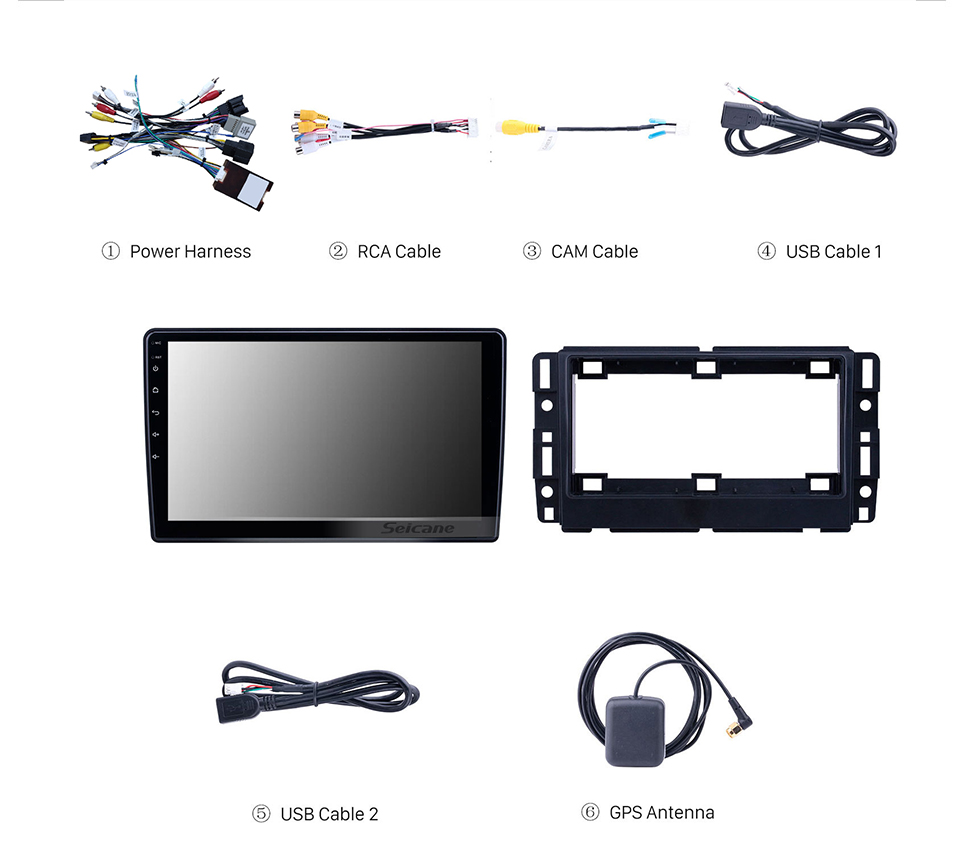 Seicane 10,1 pouces Android 10.0 Radio de navigation GPS pour 2007-2012 Chevrolet Chevrolet / Buick / GMC / Hummer / Pontiac / Saturn / Suzuki avec écran tactile HD Prise en charge Bluetooth Carplay TPMS Seicane 10,1 pouces Android 10.0 Radio de navigation GPS pour 2007-2012 Chevrolet Chevrolet / Buick / GMC / Hummer / Pontiac / Saturn / Suzuki avec écran tactile HD Prise en charge Bluetooth Carplay TPMS