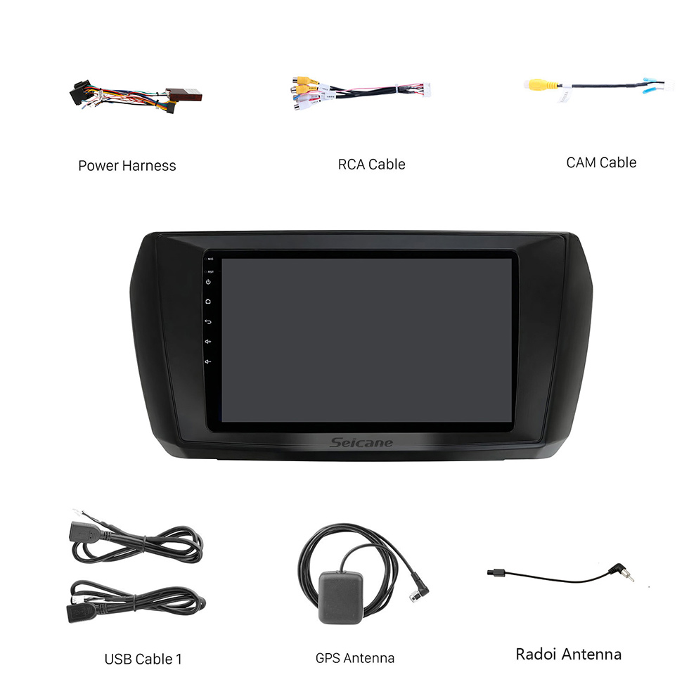 Seicane Für FOTON Takuru E 2020 10,1 Zoll Android 12.0 HD Touchscreen Auto Stereo 3G WIFI Bluetooth GPS Navigationssystem Funkunterstützung SWC DVR OBD Carplay RDS