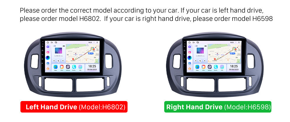 Seicane Pour 2004 TOYOTA ESTIMA/ PREVIA/ ACR30 LHD Radio Android 14.0 HD Écran tactile 9 pouces Système de navigation GPS avec prise en charge Bluetooth Carplay DVR Seicane Pour 2004 TOYOTA ESTIMA/ PREVIA/ ACR30 LHD Radio Android 14.0 HD Écran tactile 9 pouces Système de navigation GPS avec prise en charge Bluetooth Carplay DVR