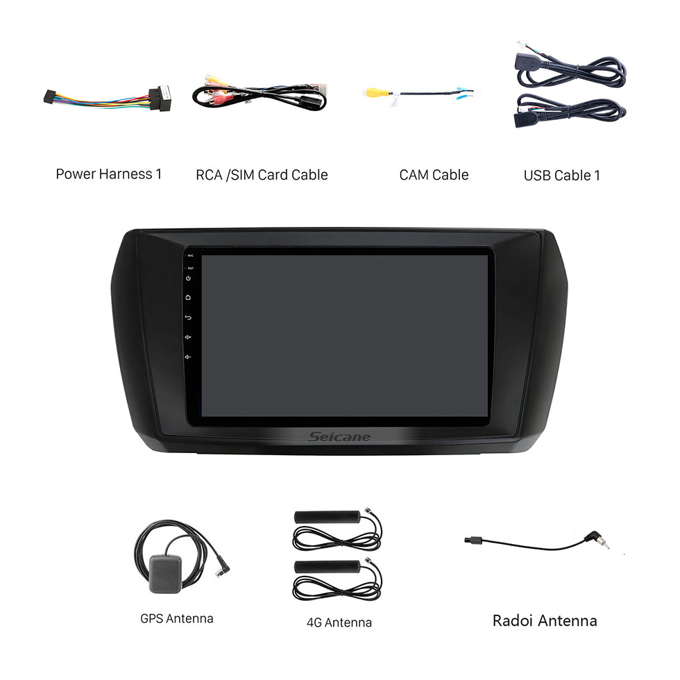 Seicane 10,1 pouces Android 12.0 pour 2020 FOTON TUNLAND E Radio système de navigation GPS avec écran tactile HD Bluetooth Carplay support OBD2