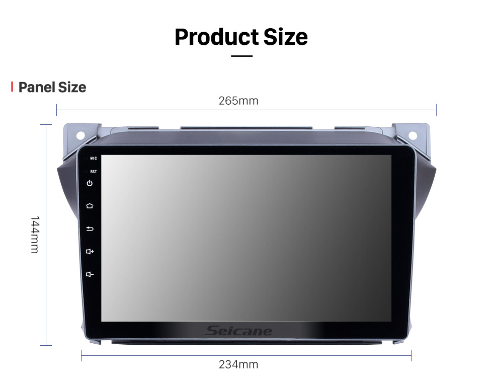 Seicane 9-Zoll-Android 8.1 OEM HD Touchscreen Head-Einheit für 2009-2016 GPS-Navigation von GPS-Navigationsgeräten mit Bluetooth-Unterstützung für das Lenkrad 3G WIFI TPMS DAB + OBD2 Seicane 9-Zoll-Android 8.1 OEM HD Touchscreen Head-Einheit für 2009-2016 GPS-Navigation von GPS-Navigationsgeräten mit Bluetooth-Unterstützung für das Lenkrad 3G WIFI TPMS DAB + OBD2